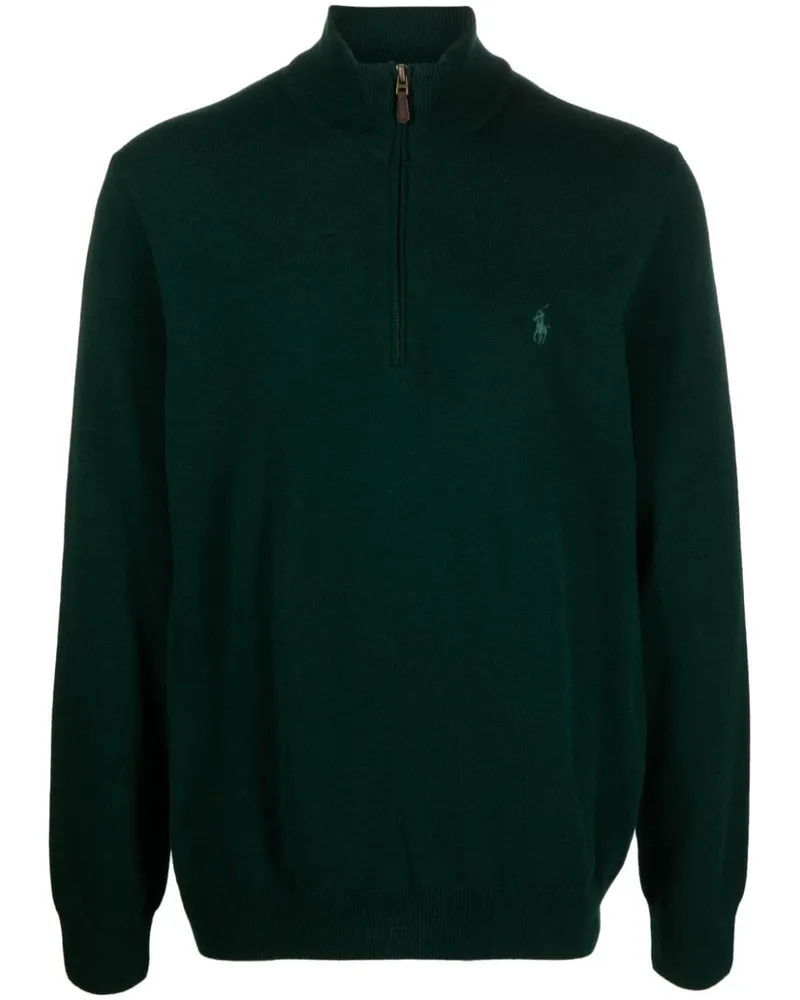 Ralph Lauren Pullover mit Polo Pony - Grün Grün