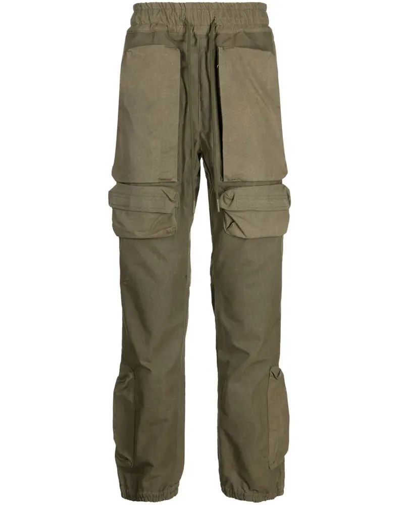 READYMADE Jogginghose mit aufgesetzten Taschen - Grün Grün