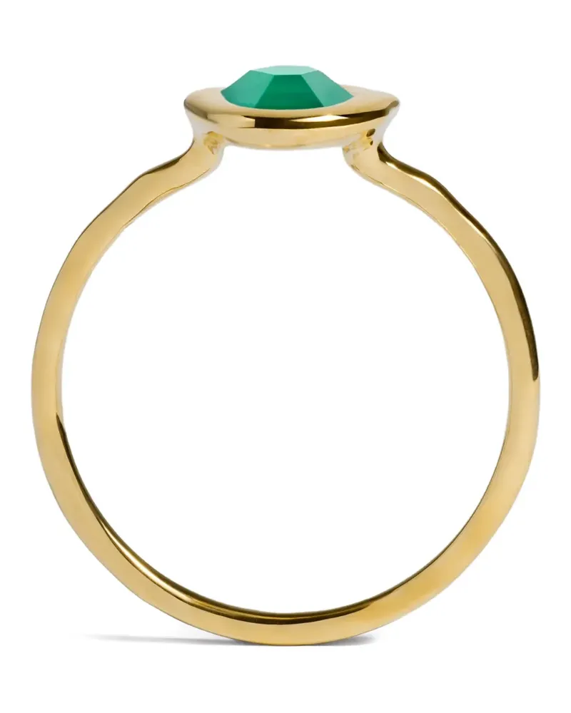 Monica Vinader Odyssey onyx ring - Gold Gold