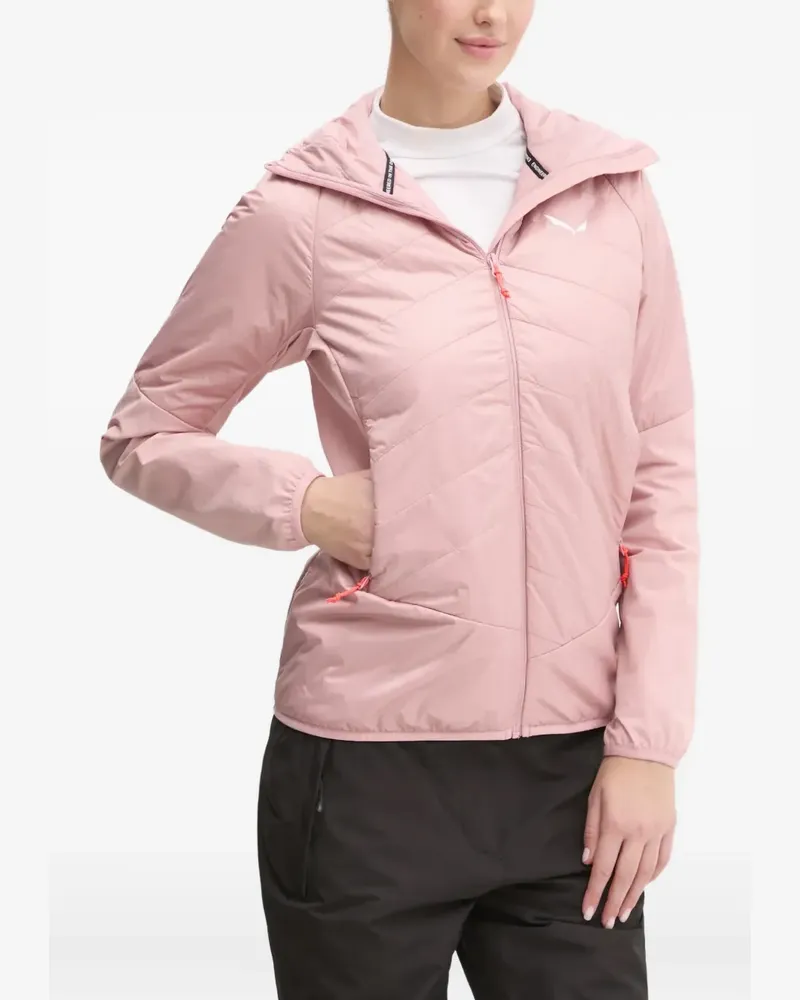 Salewa logo-detail padded jacket - Rosa Rosa