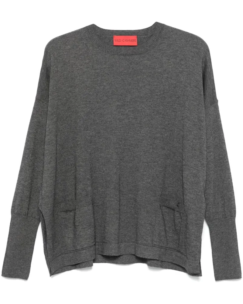 Wild Cashmere Caroline Pullover - Grau Grau