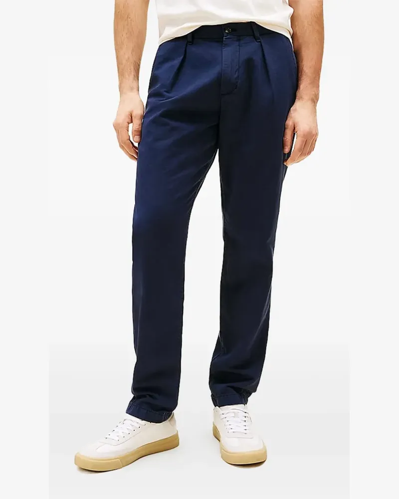Tommy Hilfiger Hose mit geradem Bein - Blau Blau