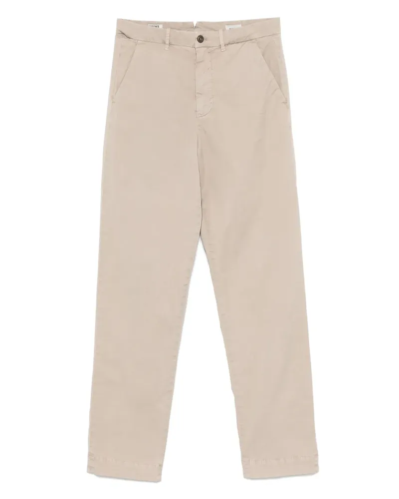 Mason's Chino mit Gürtelschlaufen - Nude Nude