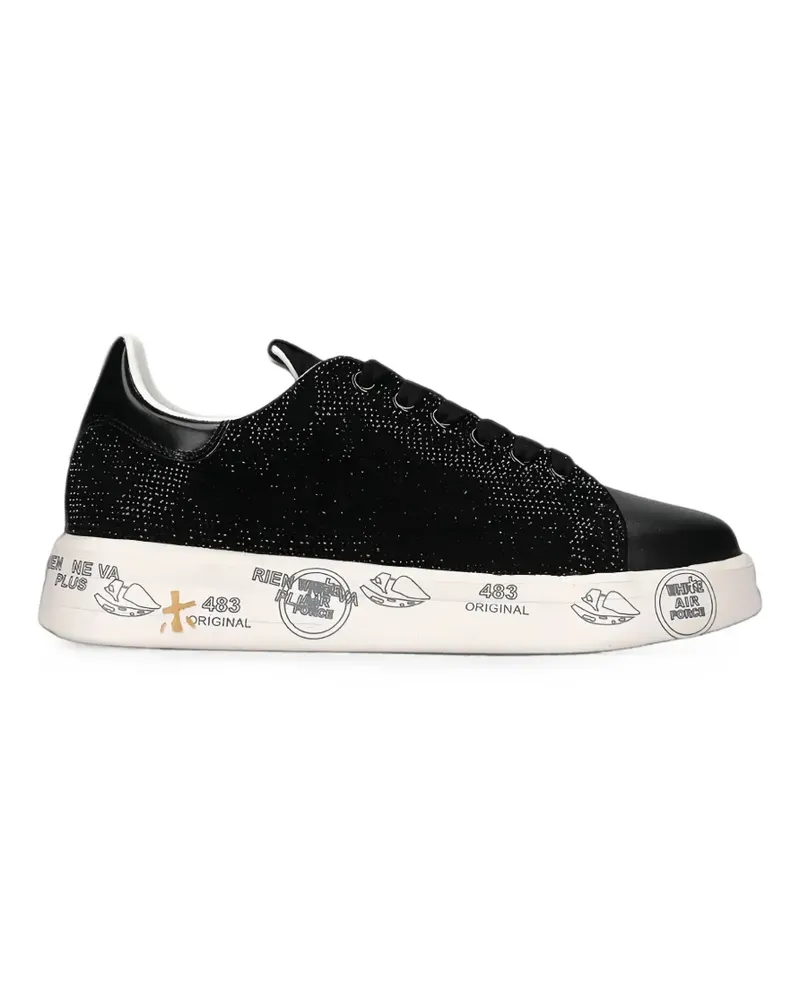 Premiata Belle Sneakers - Schwarz Schwarz