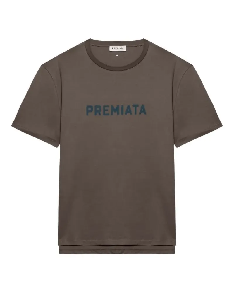 Premiata T-shirt logo mud - Braun Braun