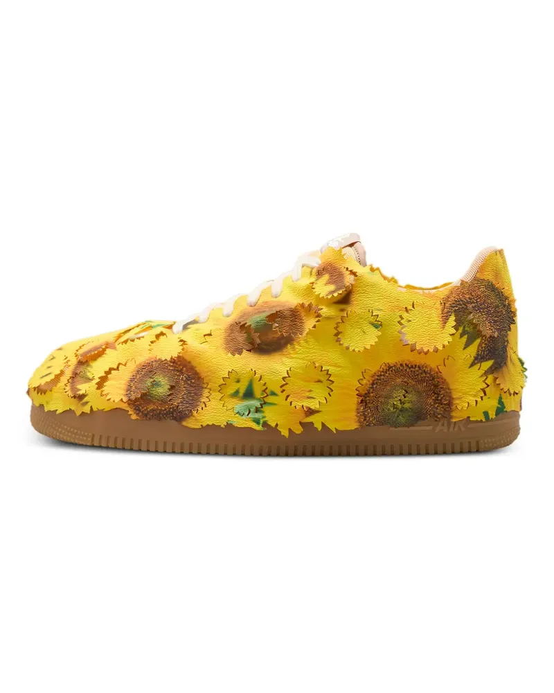 Nike Air Force 1 07 LX Sneakers mit Sonnenblume - Gelb Gelb