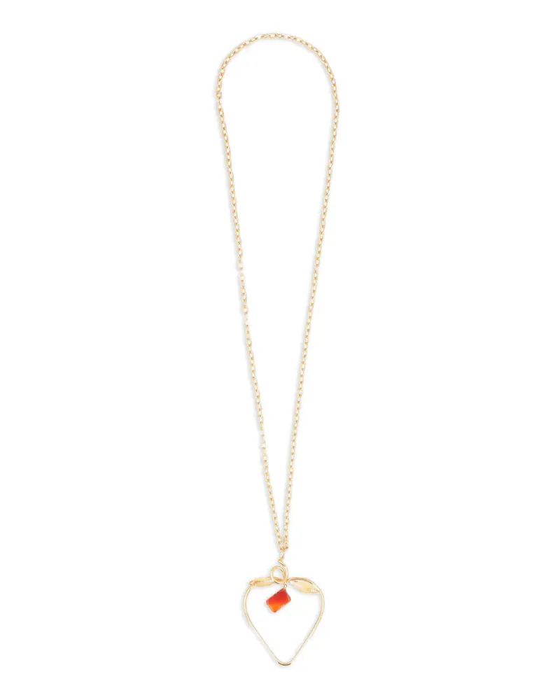 Nina Ricci Halskette mit Erbeer-Anhänger - Gold Gold