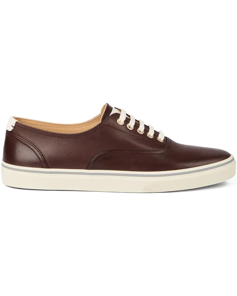 Brunello Cucinelli Sneakers mit Schnürung - Braun Braun
