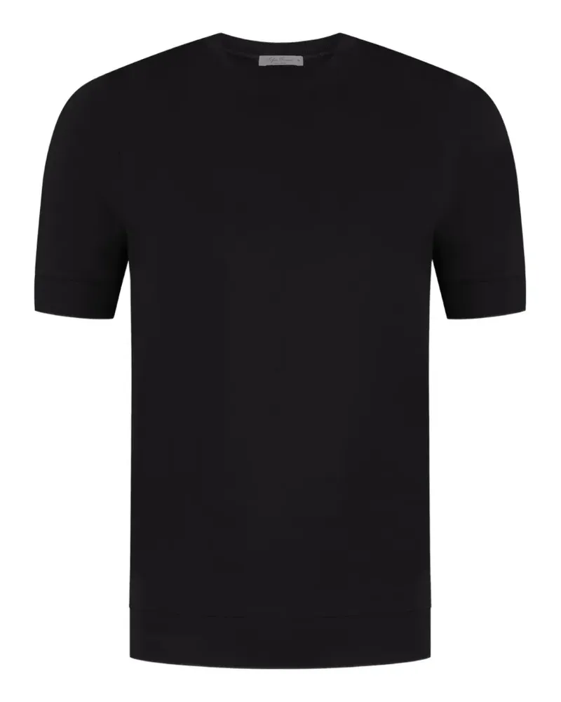 Stefan Brandt crew-neck short-sleeve T-shirt - Schwarz Schwarz