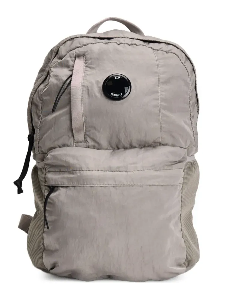 C.P. Company logo-detail backpack - Grau Grau