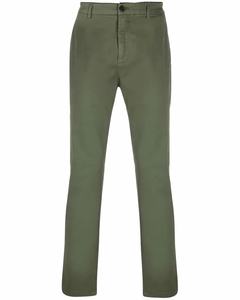 Department 5 Klassische Cropped-Chino - Grün Grün