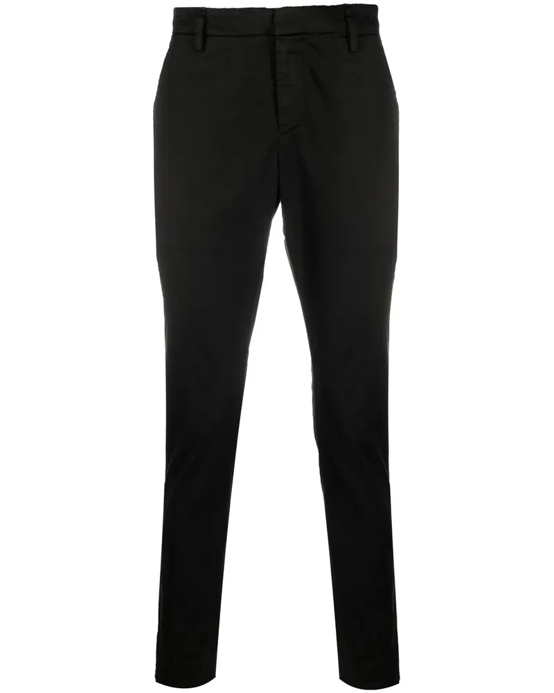 Dondup Chino mit geradem Bein - Schwarz Schwarz