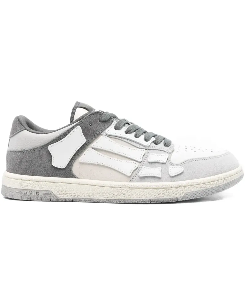 Amiri Skel-Top Sneakers mit Knocheneinsatz - Grau Grau