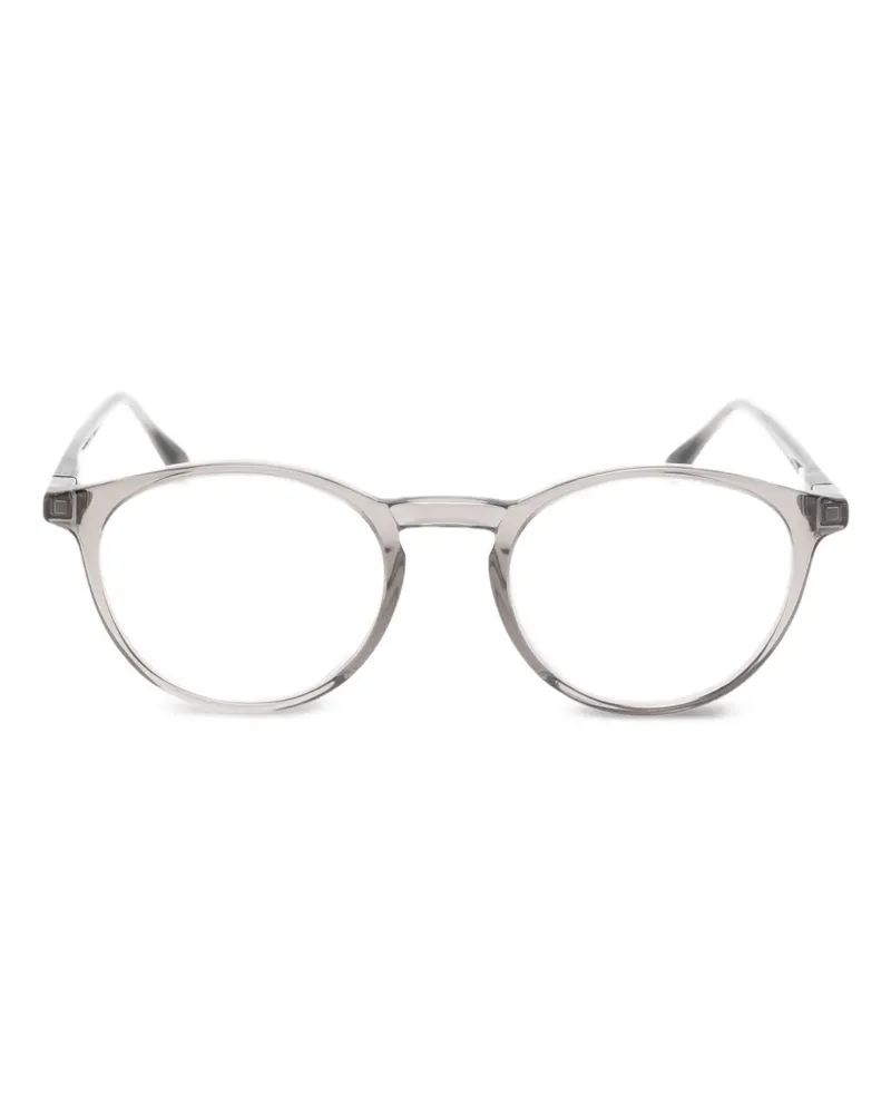 Mykita Lais Brille mit rundem Gestell - Grau Grau