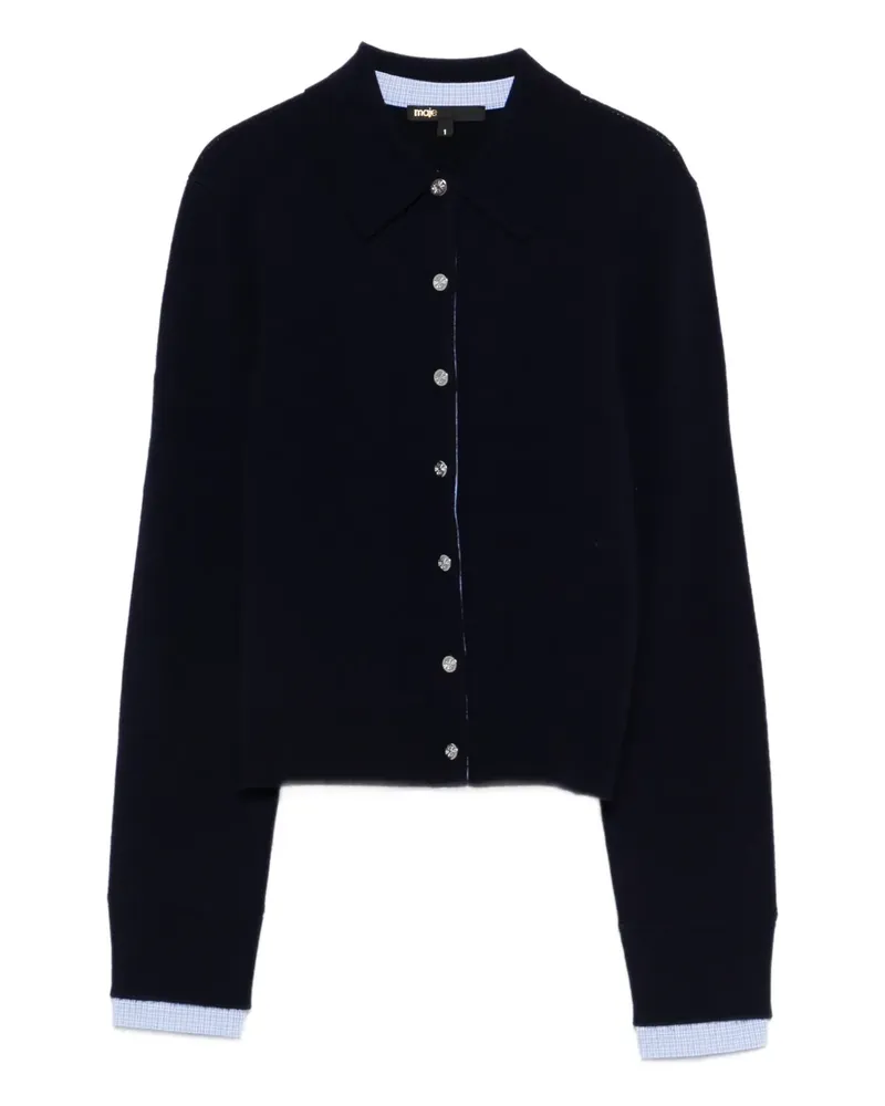 Maje Geknöpfter Cardigan - Blau Blau