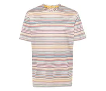 T-Shirt mit Regenbogenstreifen