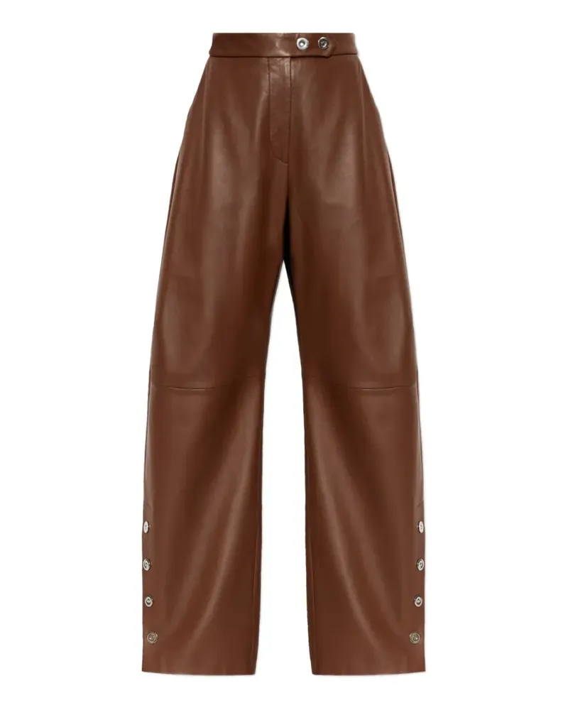 SPORTMAX Hose mit hohem Bund - Braun Braun