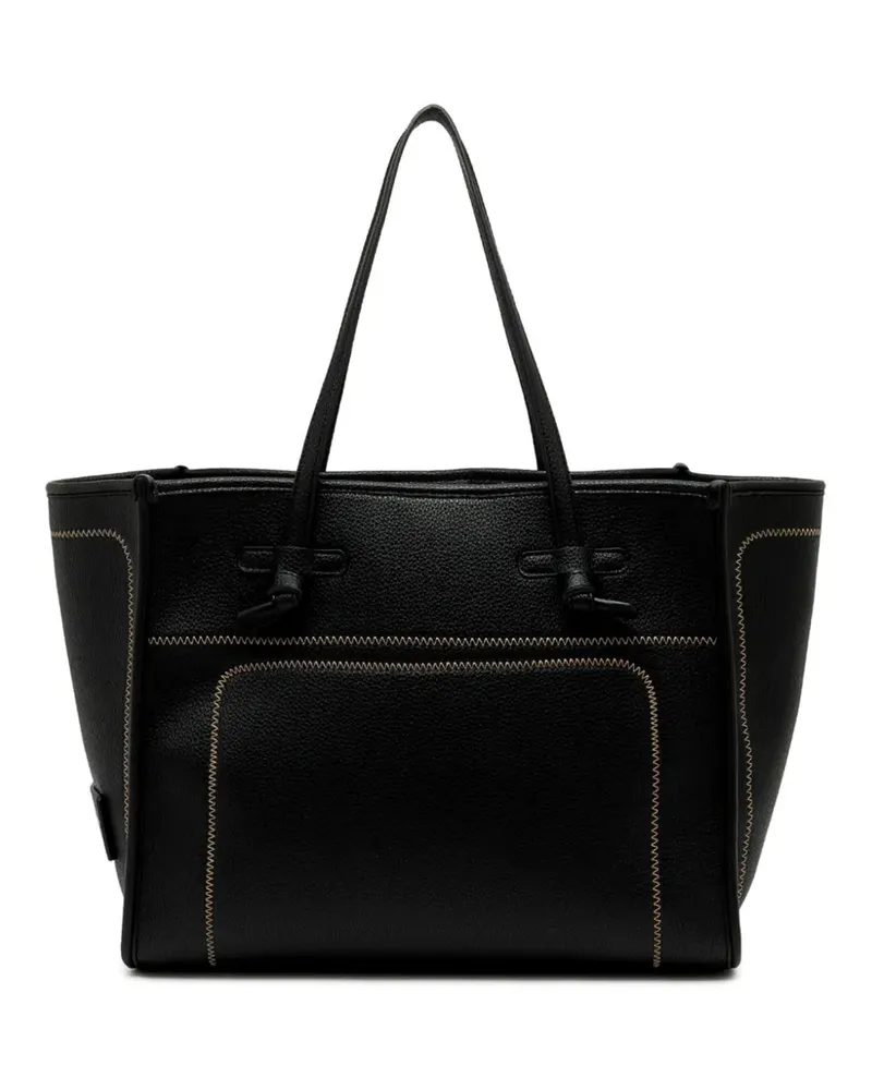 Gianni Chiarini Tote Bag mit Knotendetail - Schwarz Schwarz