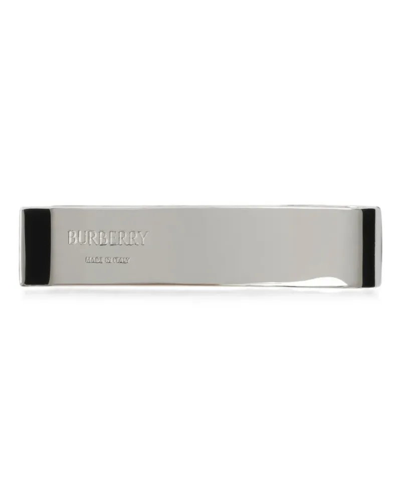 Burberry Rider Krawattenklammer - Silber Silber