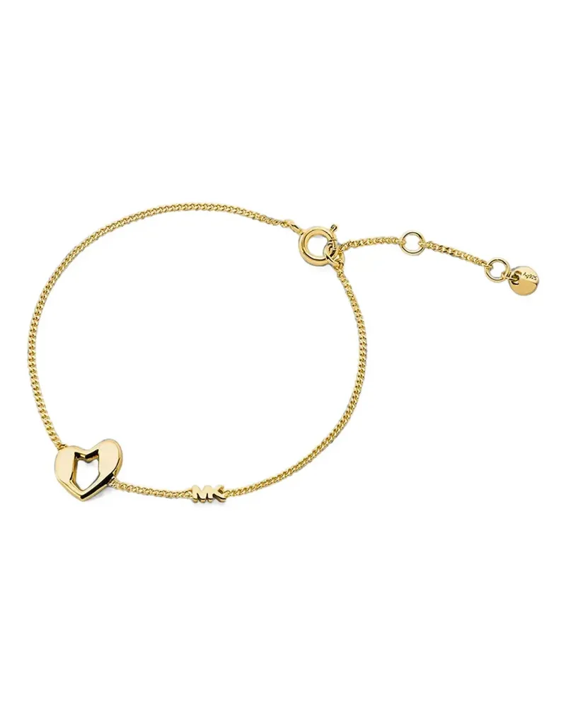 Michael Kors Panzerkettenarmband mit Herz-Motiv - Gold Gold