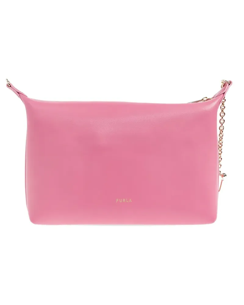 Furla Mini Nuvola Tote Bag mit Kettenriemen - Rosa Rosa