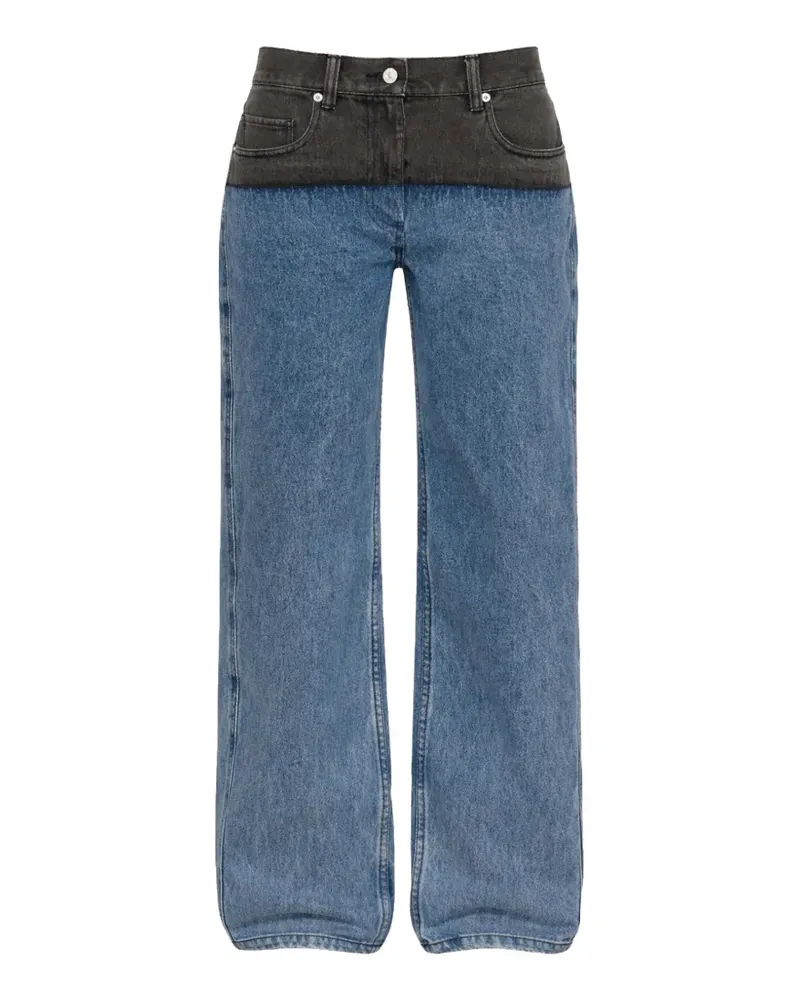 3.1 phillip lim Zweifarbige Jeans - Blau Blau