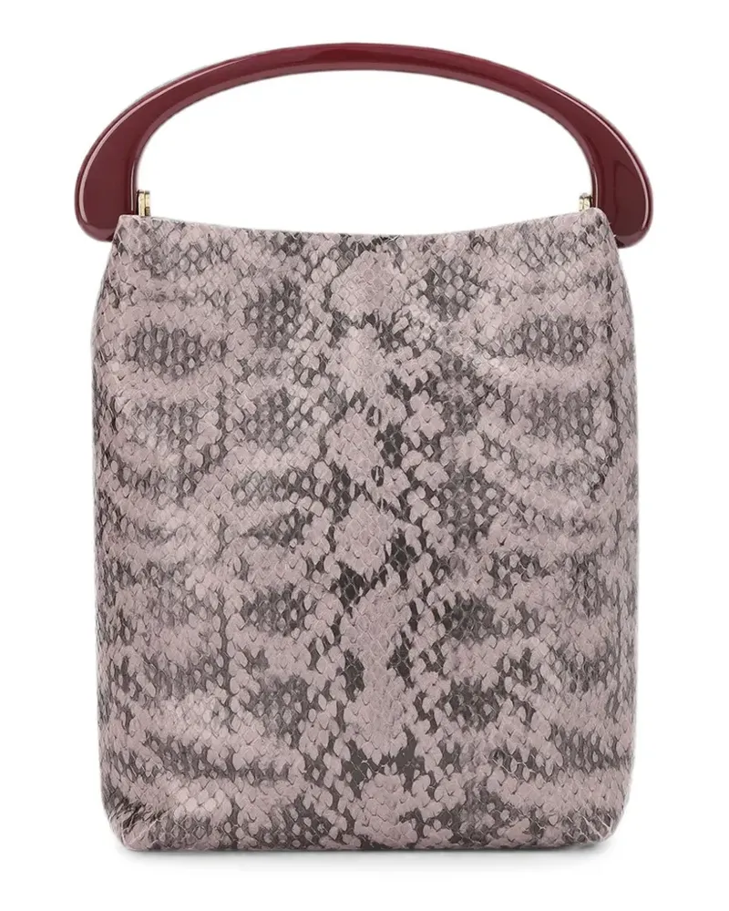 Dries van Noten micro leather bag - Nude Nude