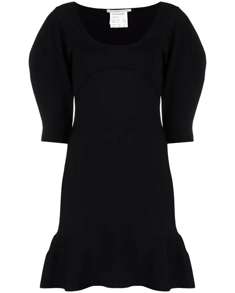 Stella McCartney Gestricktes Kleid - Schwarz Schwarz