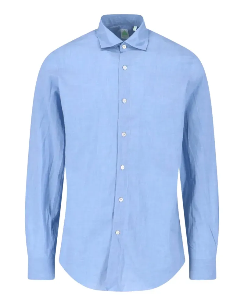 Finamore 1925 Gaeta cotton shirt - Blau Blau