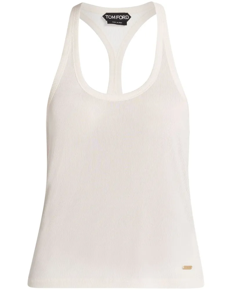 Tom Ford Cut and Sewn Oberteil - Weiß Weiß