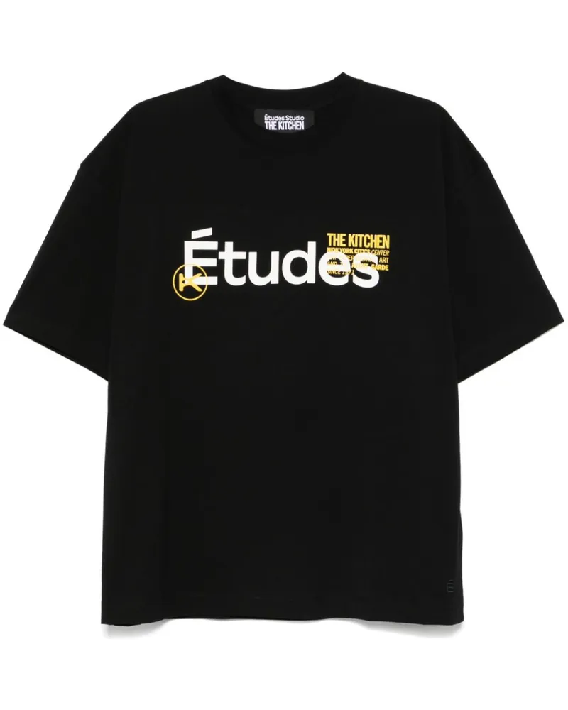 Études Studio x The Kitchen Relax Études T-Shirt - Schwarz Schwarz