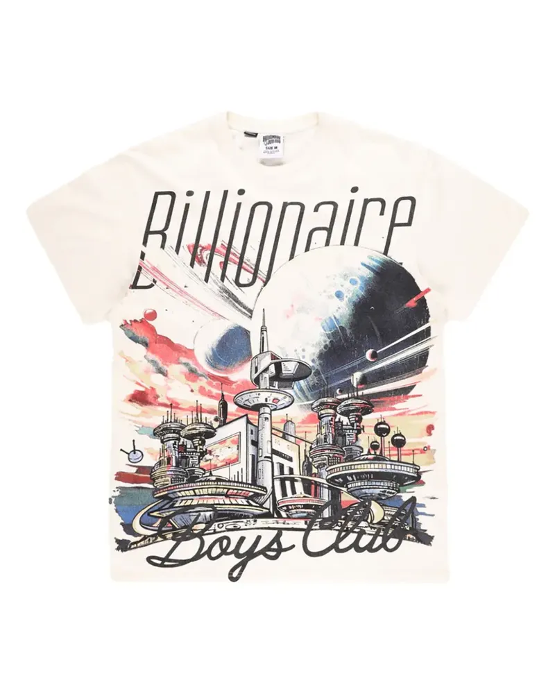 Billionaire Boys Club Kurzärmeliges Skycity T-Shirt - Nude Nude