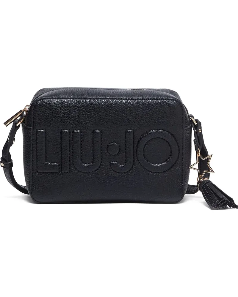 Liu Jo Umhängetasche mit Quasten - Schwarz Schwarz