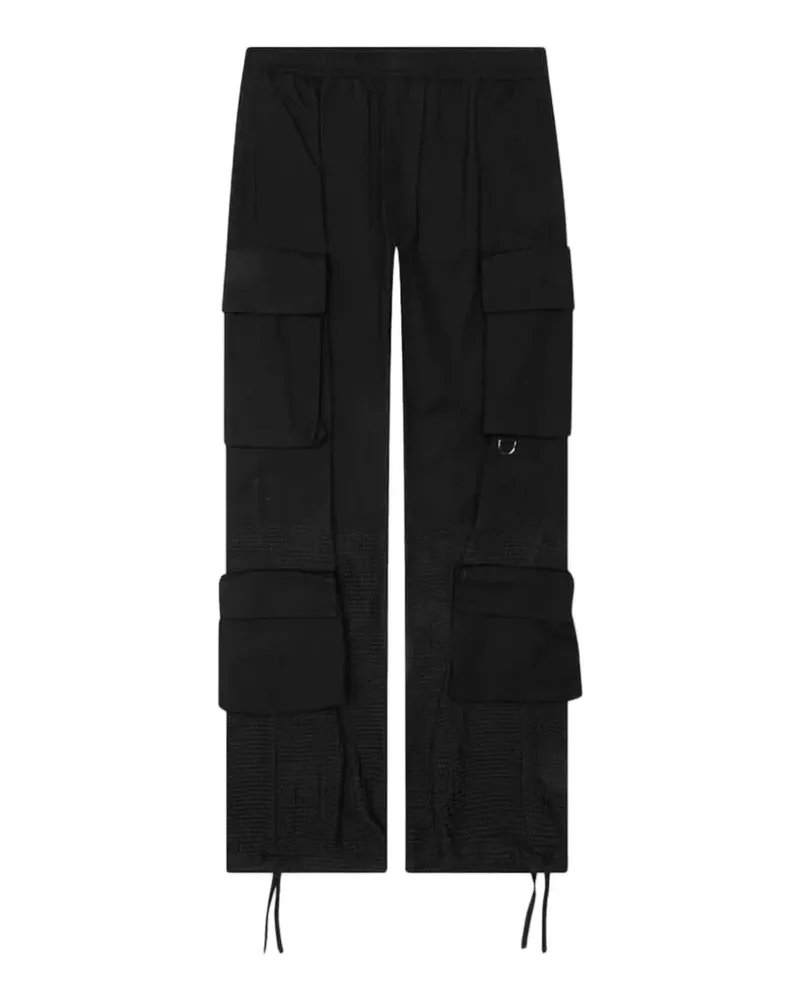 Givenchy Cargohose mit Waffeleinsatz - Schwarz Schwarz