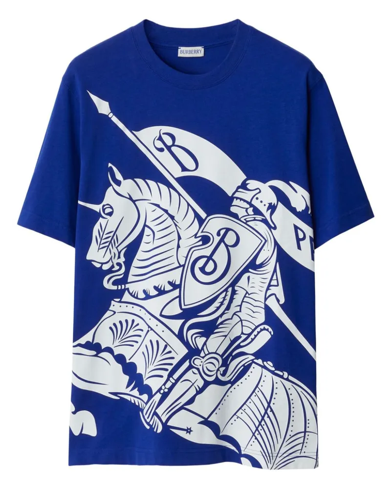 Burberry T-Shirt mit EKD-Print - Blau Blau