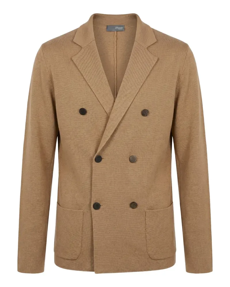 Drumohr  double-breasted blazer - Braun Braun