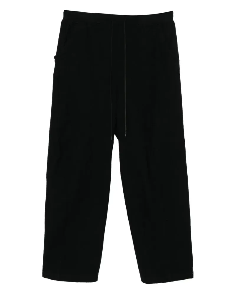The Viridi-anne Hose mit Tapered-Bein - Schwarz Schwarz