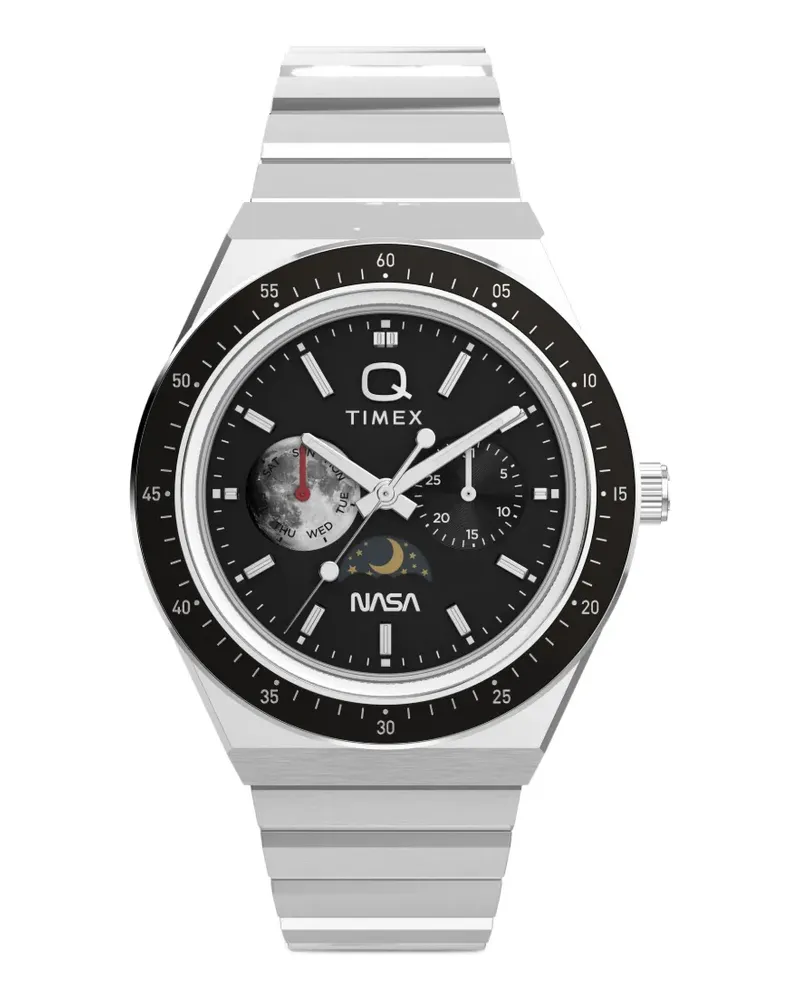 Timex x NASA The Q Collection Armbanduhr 40mm - Schwarz Schwarz