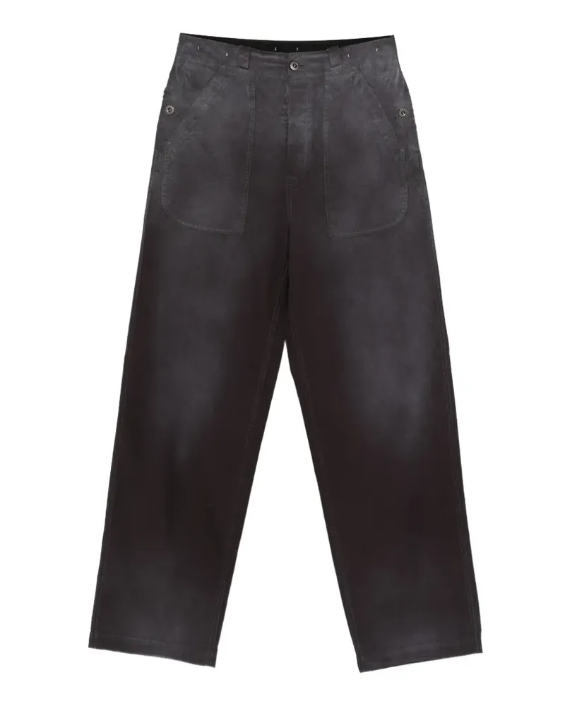 Maison Margiela Hose mit aufgesetzten Taschen - Grau Grau
