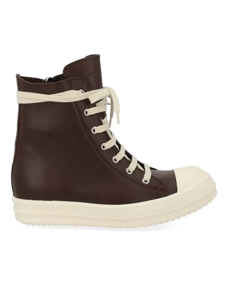 Rick Owens Sneakers mit Schnürung - Braun Braun
