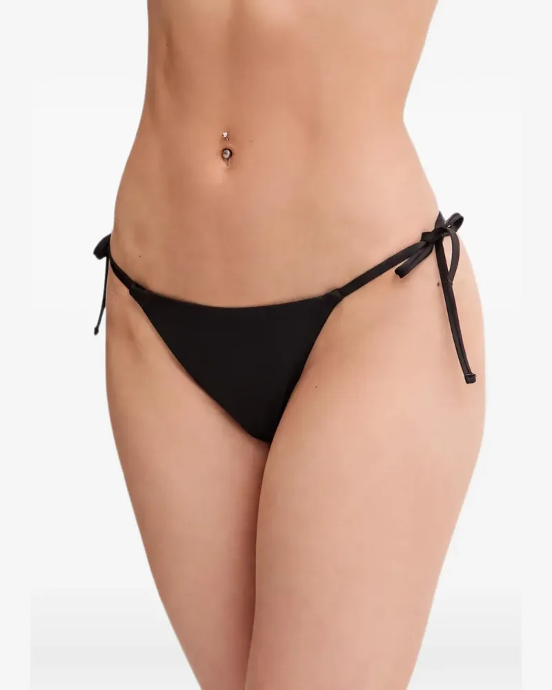 Emporio Armani Bikini mit Logo - Schwarz Schwarz