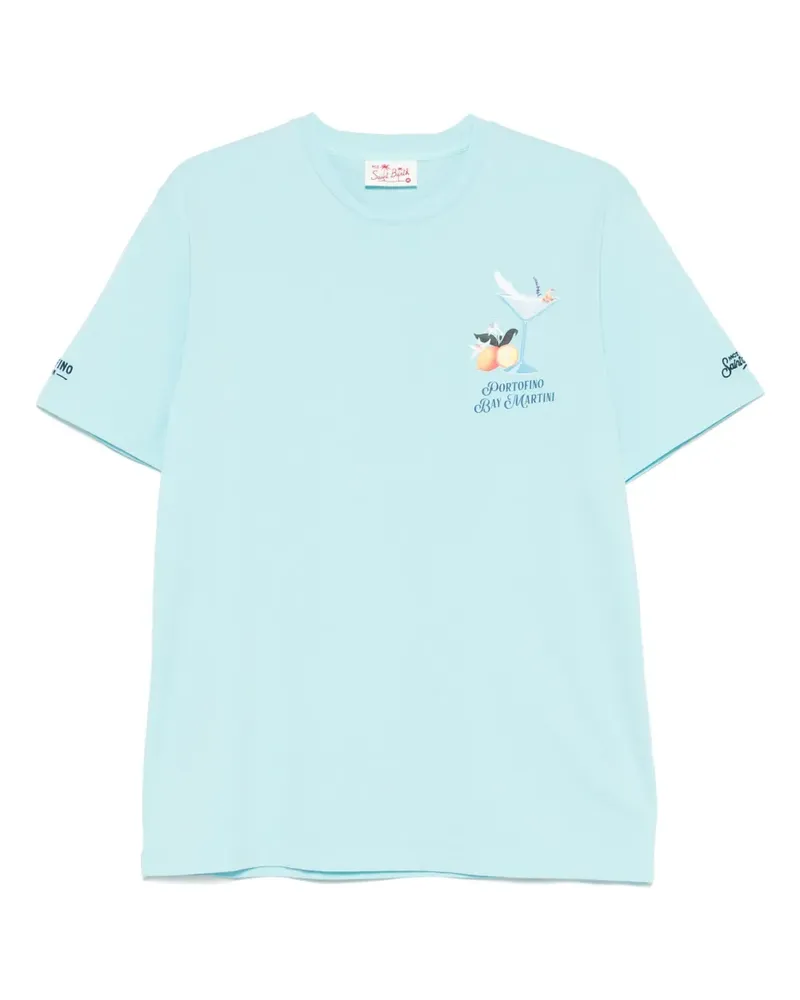 MC2 Saint Barth T-Shirt aus Baumwolle - Blau Blau