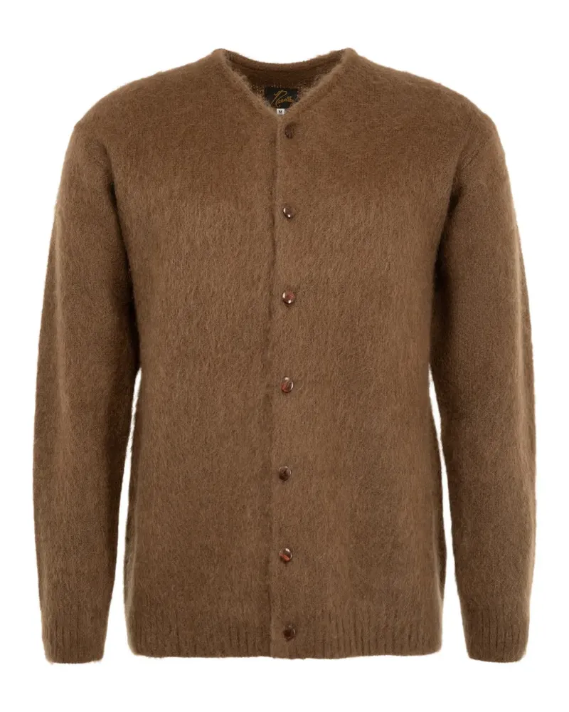 NEEDLES crew-neck cardigan - Braun Braun