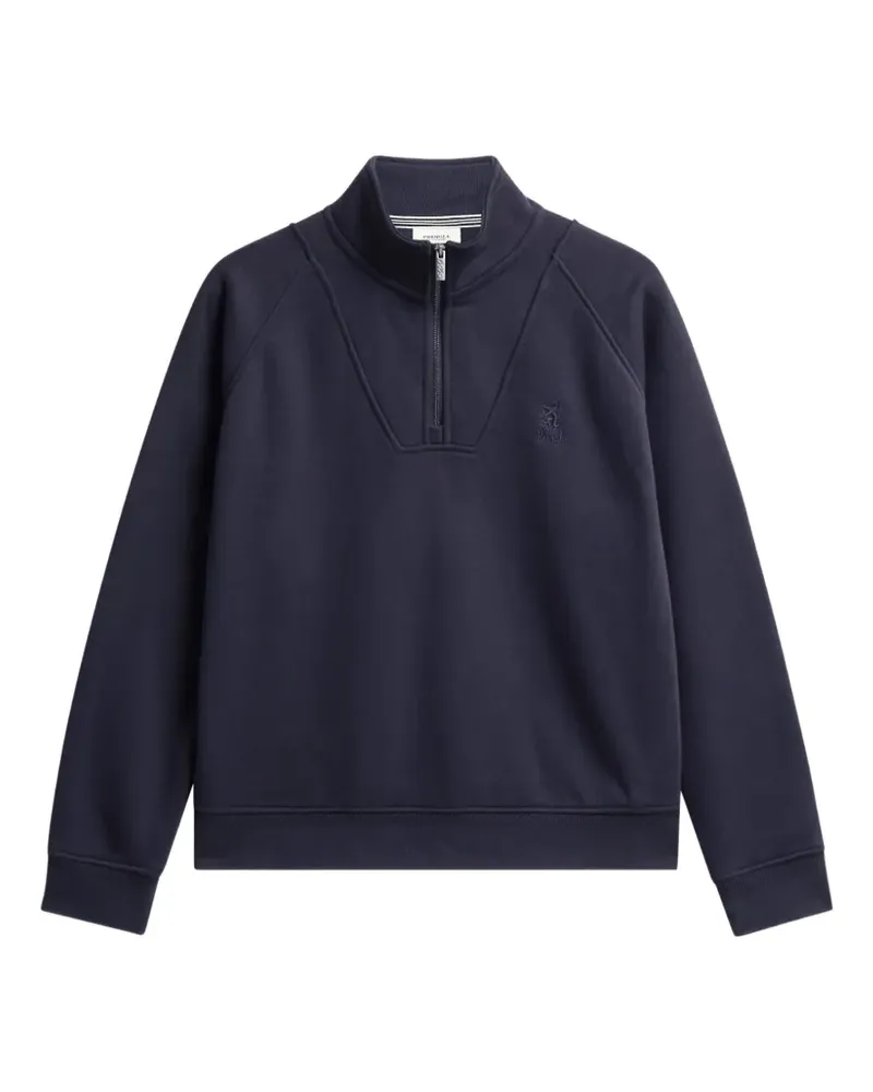 Pringle of Scotland Sweatshirt mit Reißverschluss - Blau Blau