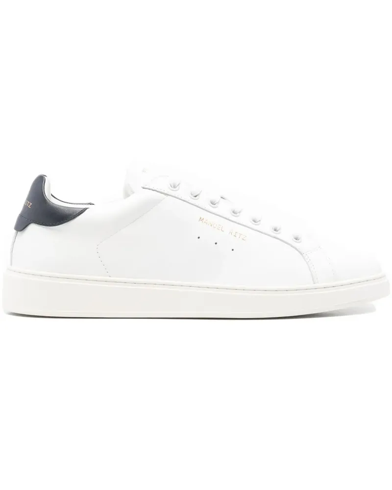 Manuel Ritz Sneakers aus Leder - Weiß Weiß