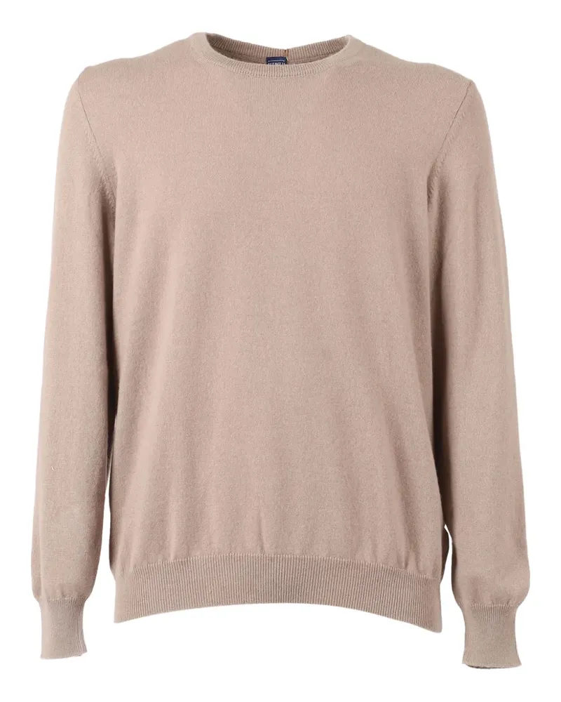 Fedeli crew-neck sweater - Nude Nude