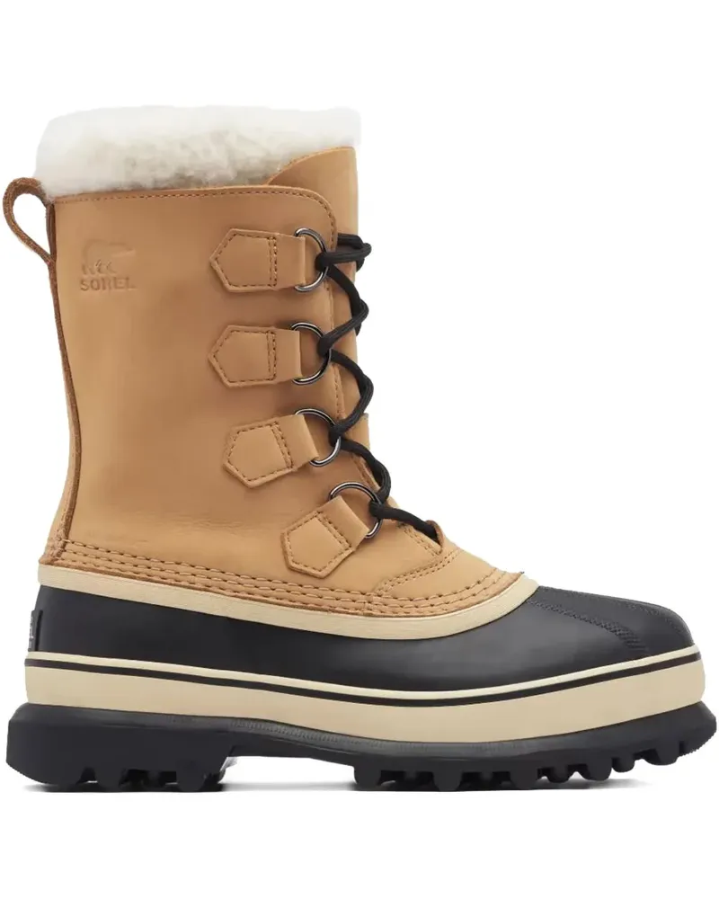 Sorel Stiefel aus Leder - Nude Nude