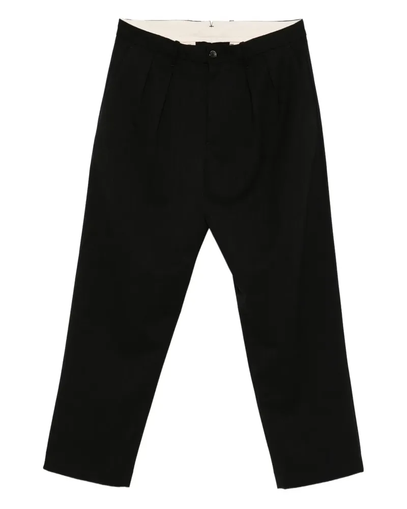 nine:inthe:morning Hose mit Faltendetail - Grau Grau