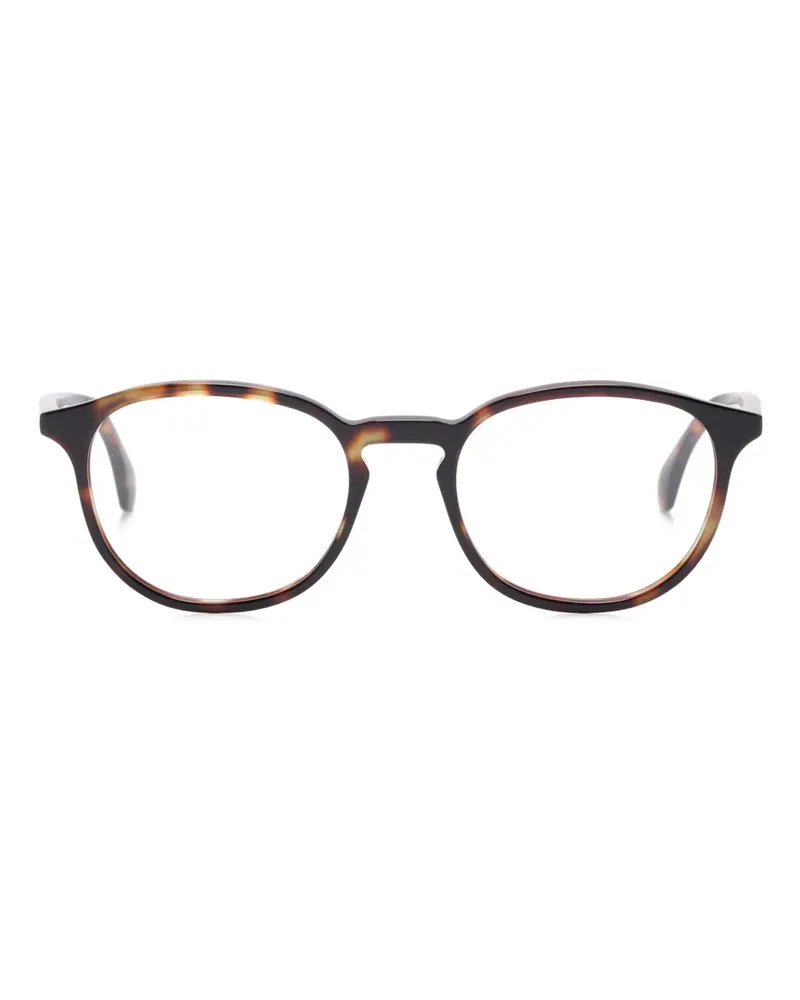 Gucci Brille im Panto-Design - Braun Braun