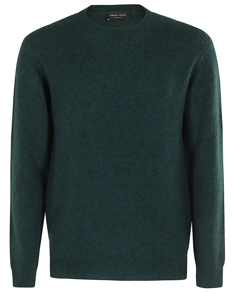 Roberto Collina Fein gestrickter Pullover - Grün Grün